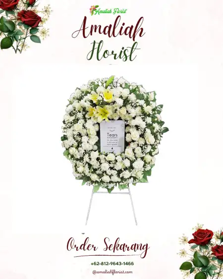 Krans Bunga Duka Simbangjati
